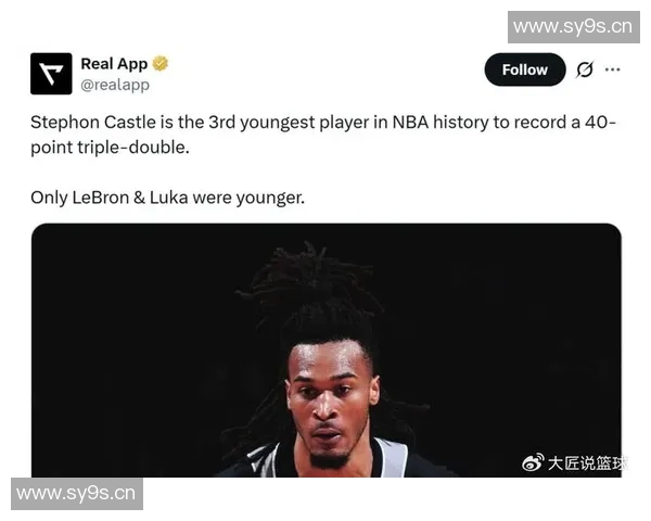 40分12板12助3断1帽！马刺4号秀刷爆NBA纪录，新一代战神卡诞生